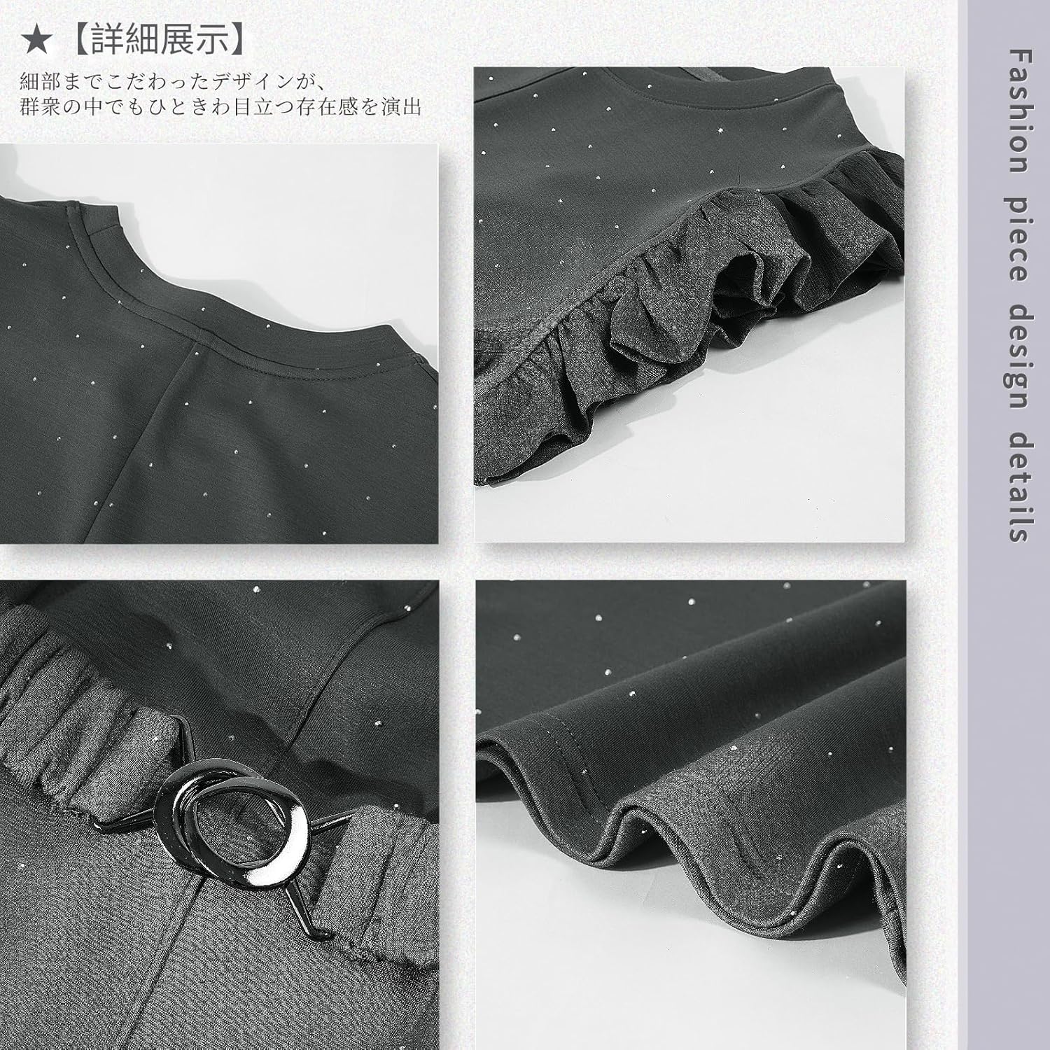 蝶々モチーフ✿シックなデザインのドレス✿競技会や発表会に最適 蝶々モチーフ✿シックなデザインのドレス✿競技会や発表会に最適